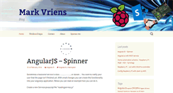 Desktop Screenshot of markvriens.com