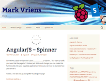 Tablet Screenshot of markvriens.com